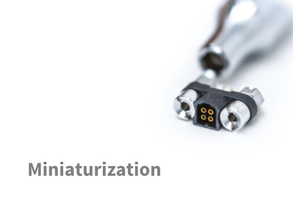 Miniaturized PCB rectangular connector MIL-DTL-83513 MICRO-D