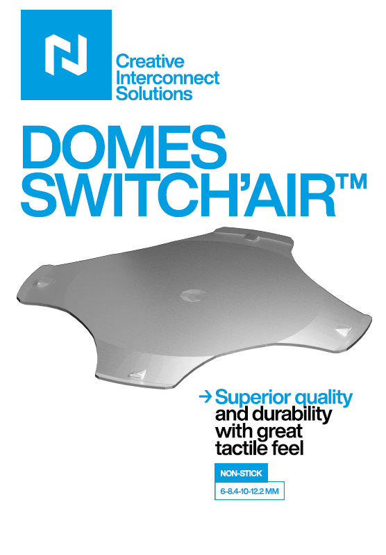 Switch'Air domes datasheet Nicomatic